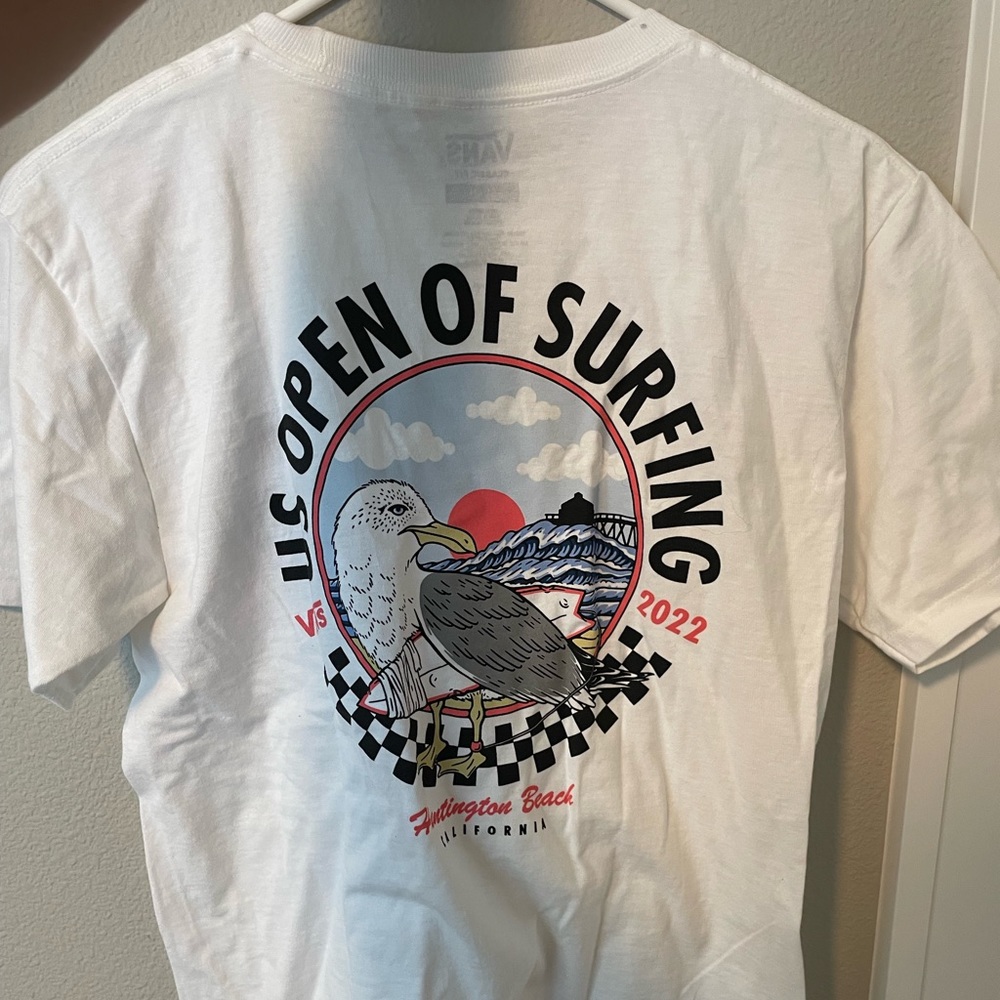 Vans US Open of Surfing T shirt Men’s size small - Picture 2 of 3